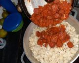 Foto del paso 5 de la receta: Pastas cremosas a la pandemia