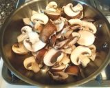 A picture of step 3 of Balsamic Braised Mushrooms.