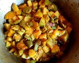 পাঁচ মিশালি সবজি (লাবড়া) রেসিপির ধাপ 3 ছবি