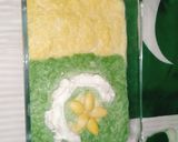 A picture of step 9 of Pakistan Flag themed kheer.