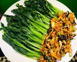 Hình bước làm 4 của món Cải bó xôi xào nấm🥬