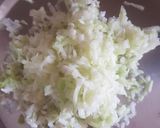 A picture of step 2 of Lauki ka halwa.