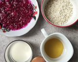 Foto langkah ke 1 dari resep Pancake OAT Buah Naga.