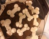 A picture of step 9 of Graveyard Trifle with Meringue Ghost Cookies.