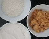 A picture of step 2 of Lavariya sri lankan sweet dumpling.