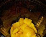 A picture of step 1 of Refreshing Mango milk Shake.