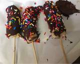 Kids treat frozen chocolate bananas recipe step 4 photo