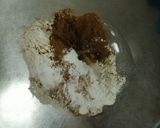 A picture of step 1 of Cinnamon Cake molded with Wallnuts.