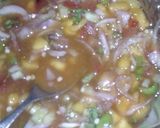 A picture of step 5 of Mango salsa (pardese chatne).
