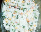 Foto del paso 2 de la receta: Ensalada jardinera con pollo