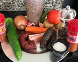 Foto del paso 1 de la receta: Lentejas con chorizo, panceta y morcilla