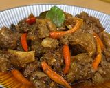 Foto langkah ke 5 dari resep Tetelan Otot Oseng Mercon.