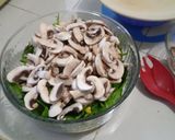 Foto del paso 7 de la receta: Ensalada de espinacas con tocino de un estudiante PZ