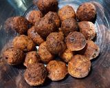 A picture of step 3 of Dry manchurian.