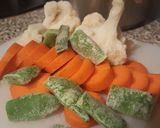 Foto del paso 1 de la receta Sopa de garbanzos con pasta y hortalizas