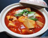 รูปขั้นตอนการทำที่ 2 ของ แกงกิมจิ (김치찌개) 