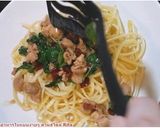 รูปขั้นตอนการทำที่ 6 ของ สปาเก็ตตี้กะเพราไก่
