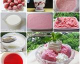 รูปขั้นตอนการทำที่ 1 ของ ไอศครีมสตอเบอรี่โยเกิร์ตโฮมเมด แบบไม่ใช้เครื่องปั่นไอศครีม