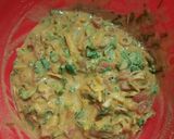 A picture of step 2 of Mix Sabzi Pakoray.