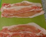 A picture of step 2 of Spring Cabbage and Thinly Sliced Pork Rolls.
