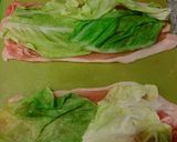 A picture of step 3 of Spring Cabbage and Thinly Sliced Pork Rolls.