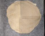 A picture of step 8 of Mozzarella and chorizo tear and share bread.