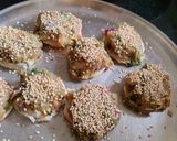 A picture of step 3 of Bread Vegetable Gold Coin.