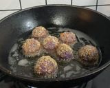 Foto langkah ke 7 dari resep Bola Bola Ubi Ungu.