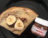 Pas rețetă Clătite cu banane și nutella 4 fotografie