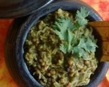A picture of step 5 of Moth Bean Green Meal (Matki Khichdi).