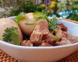 A picture of step 3 of Braised Sail Rib with Eggs.