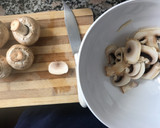 Foto del paso 1 de la receta: Trenza de espinacas, champiñones, queso de Cabra y tomate