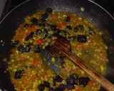 Foto del paso 9 de la receta: Ropa Vieja a mi estilo, acompañada de arroz blanco, monedas de plátano verde con cáscara y ensalada