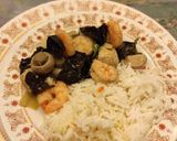 Foto del paso 9 de la receta: Pollo con champiñones y camarones