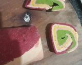 A picture of step 10 of Colourful Puri.