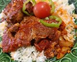 Ízletes, omlós lecsós tarja recept fázis 5 fotója