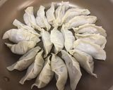A picture of step 10 of Disappearing in a Flash! Juicy Shrimp Dumplings.