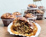 Gambar langkah 7 resipi Banana Breakfast Muffins.
