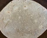 A picture of step 5 of Roti/Phulka.