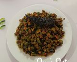 A picture of step 6 of Beans Palya.