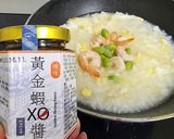 黃金蝦XO醬鮮味粥的食譜步驟7照片