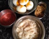 A picture of step 4 of Egg curry.