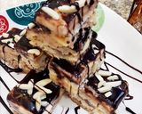 صورة لخطوة 3 من وصفة كيكة الفانيلا مع بوظة المانجووو المنعششش🍧🍧