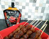 Foto langkah ke 9 dari resep Sate Bakso Bakar Pedas Manis - DAPUR TIRINI.
