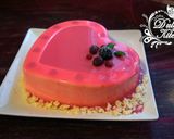 Foto del paso 18 de la receta Cheesecake con frutos del bosque y glaseado espejo