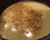 Une image de l'étape 12 de Potage de cresson,pommes de terre prunelle et céleri branche à la crème et épices italiennes.