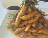 A picture of step 7 of Bhajia.