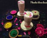 A picture of step 3 of Thandai Rose Lassi.