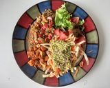 Foto del paso 6 de la receta: Ensalada con lentejas, palta y atún