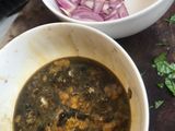Canh cua rau đay và mồng tơi
